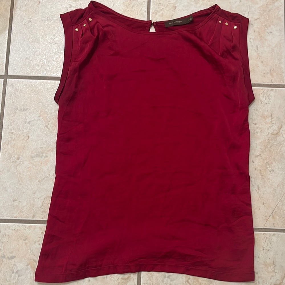 Red blouse